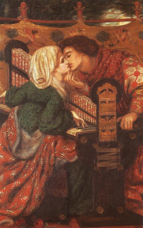 Dante Gabriel Rossetti King Rene's Honeymoon Sweden oil painting art